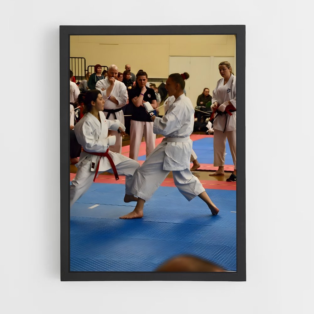 Poster Esprit du Dojo – affiche Karaté (vue 2)